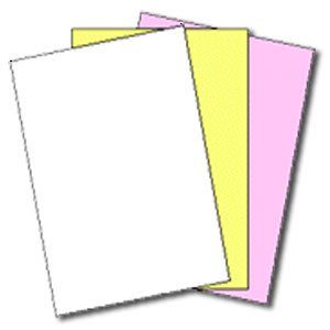 167 Sets of 3 Part NCR® Paper 5909    Straight Collated
