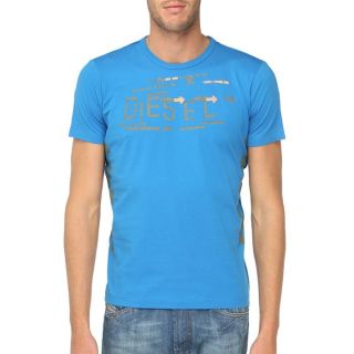 DIESEL T Shirt Jemat Homme Bleu   Achat / Vente T SHIRT DIESEL T Shirt