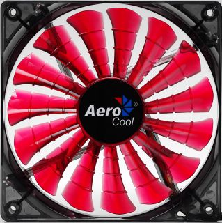 AeroCool EN55475 Shark 140mm Red Edition Case Fan Today $19.49