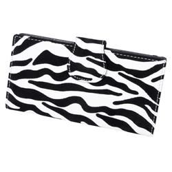 Hailey Jeans Co. Womens Animal Print Clutch Wallet