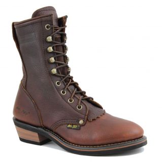 AdTec Womens 8 inch Chestnut Leather Packer Boots Today $99.99