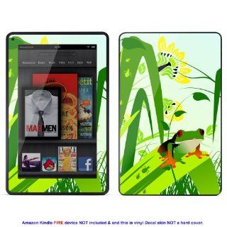 Skin sticker for  Kindle Fire case cover Kfire 172 Electronics
