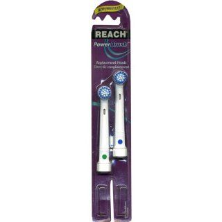 Reach Power Brush 2 Replacement Heads (Pack of 2) Health