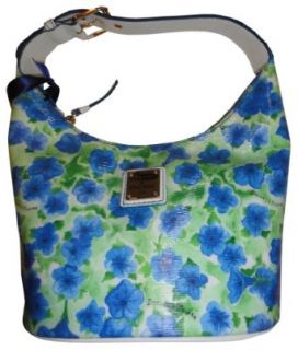 Womens Dooney & Bourke Purse Handbag Bucket Bag Blue