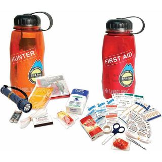 Lifeline Waterbottle First Aid in a Bottle and Hunter in a Bottle