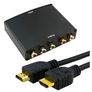 HDMI to 5 RCA Component YPbP Converter Adapter Cable