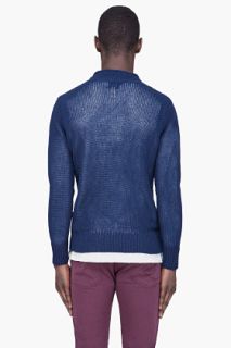 Diesel Navy K freud Knit Cardigan for men