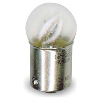 GE Lighting R5W/BP2 Miniature Incand. Bulb, R5W, 5W, G6, 14V, PK2