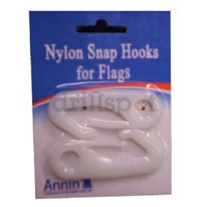 Annin & Company 802721 2 Pack Flag Nylon Snap Hook