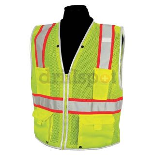 Ml Kishigo 1510 3X High Visibility Vest, Class 2, 3XL, Lime