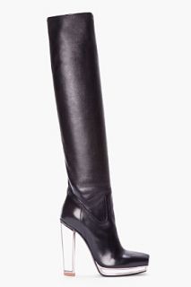 Yves Saint Laurent Knee high Mirrored Tabita Boot  for women