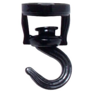 Panacea Products Corp 86131 BLK Swiv Ceil Hook, Pack of 6