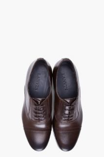 Lanvin Dark Olive Dress Shoes for men