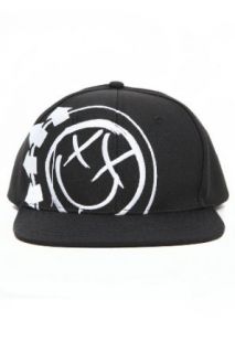 Blink 182 Smiley Logo Snapback Ball Cap Clothing