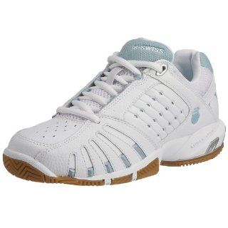 SWISS Forecourt Womens Shoe (10, White/Blue Haze/Platinum) Shoes