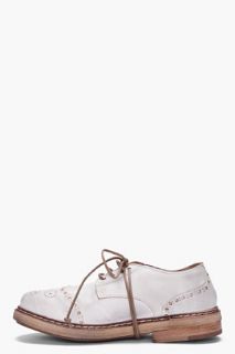 Marsèll White Gru Oxford Brogues for women