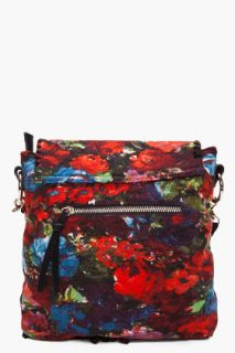 Jeffrey Campbell Floral Tassel Shoulder Bag for women