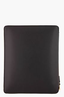 Comme Des Garçons Wallets Black Classic Leather Document Holder for men