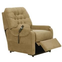 Apex Tan Fabric Power Lift Chair/Recliner