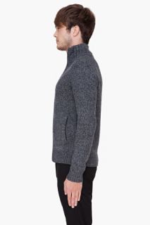 Theory Charcoal Konrad Umbra Sweater for men