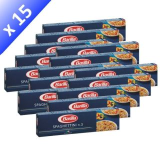 BARILLA Spaghettini 500g x15   Achat / Vente PATE ALIMENTAIRE BARILLA