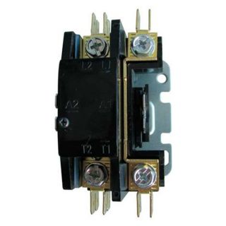 Dayton 6GNP3 Compact Contactor, DP, 25A, 1P, 24VAC