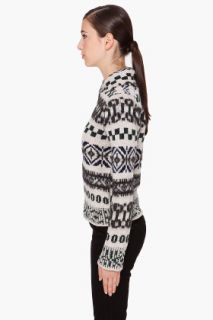 Opening Ceremony Rustic Fair Isle Pullover for women