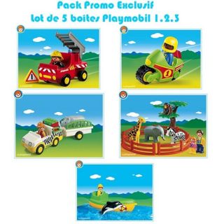 UNIVERS MINIATURE COMPLET Playmobil 1.2.3 Coffret Playmobil 1.2.3 à
