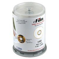 eFilm Archival Gold CD R 100 Pack, Inkjet Printable