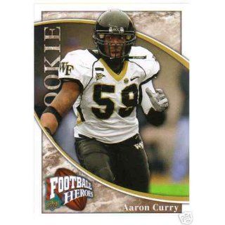  2009 Upper Deck Heroes #185 Aaron Curry RC 