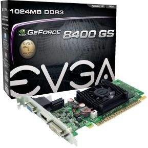 EVGA GT8400GS 1GB 520 Mhz 1024Mb 1200 Mhz PCI E   Achat / Vente CARTE