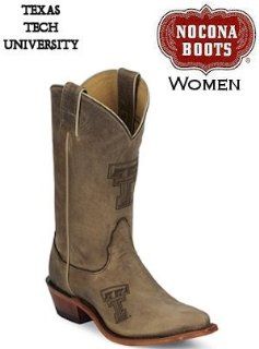 Nocona College Boots Branded Texas Tech LDTTU11 Shoes