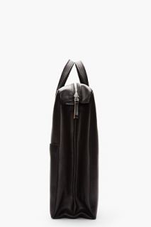 Marni Deep Brown Buffed Calfskin Tote Bag for men