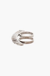 Fallon Spike Knuckle Duster Ring for women