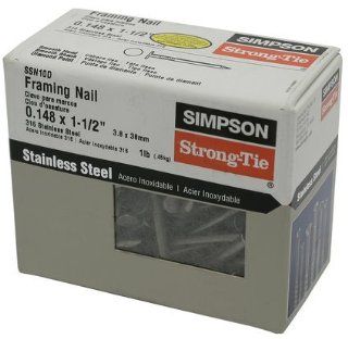 Simpson Strong Tie SSN10D 10d x 1 1/2 Joist Hanger Nails 316