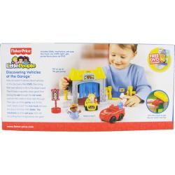 Fisher Price Little People Discovering Vehicles at The Garage