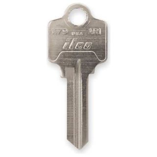 Kaba Ilco 1179 AR1 Key Blank, Brass, Type AR1, 5 Pin, PK 10