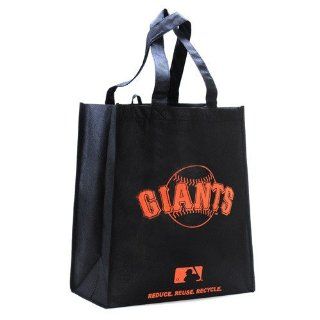 San Francisco Giants Black Reusable Tote Bag Sports