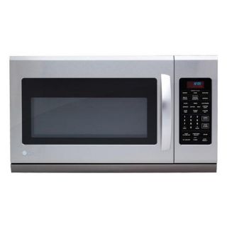 LG Stainless Steel Over the Range 1,100 Watt Microwave Oven Today $