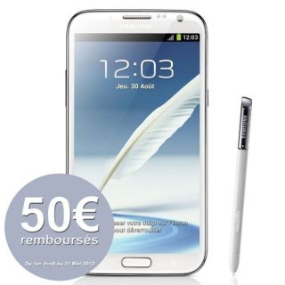 SAMSUNG Galaxy Note 2 Blanc   Achat / Vente SMARTPHONE SAMSUNG Galaxy