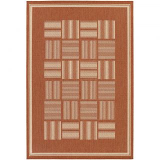 Recife Bistro Terracotta/ Natural Rug (2 x 37) Today $24.59