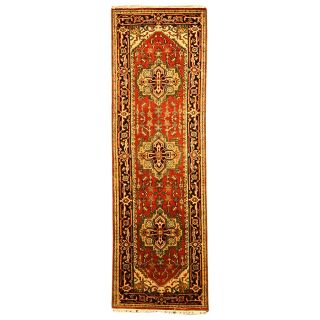 EORC Hand knotted Wool Serapi Rug (26 x 10 Runner) Today $335.99