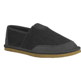 Lugz Mens Root Canvas Suede Charcoal Slip on Shoes Today $31.99
