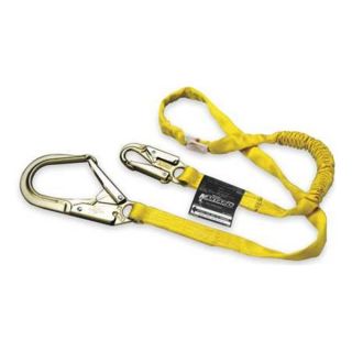 Miller By Honeywell 219WRS/6FTYL Lanyard, 1 Leg, Polyester, Yellow