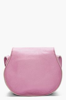 Chloe Lilac Leather Marcie Bag for women