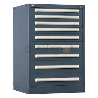 Stanley Vidmar RP2106ALVG Modular Drawer Cabinet, 9 Drawers, Gray