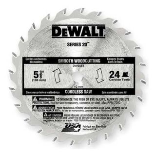 Dewalt DW9054 Crclr Saw Bld, Crbde, 5 3/8 In Dia, 24 TPI