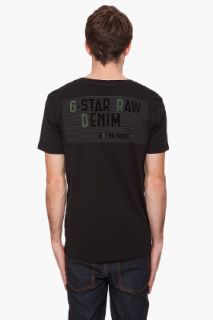 G Star Black Withnail T shirt for men