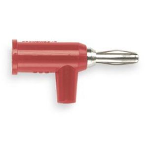 Pomona 1825 2 G/10P Banana Plug, Red, PK10