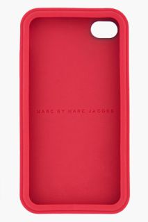 Marc By Marc Jacobs Red Silicone iPhone 4 Case for Men